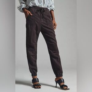 Anthropologie slouchy aviator Brown Pants